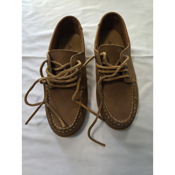 Women's Vintage G.H. Bass Leather upper, Brown, 4 eye Lace-Up, Size 8M EUC - Picture 1 of 7